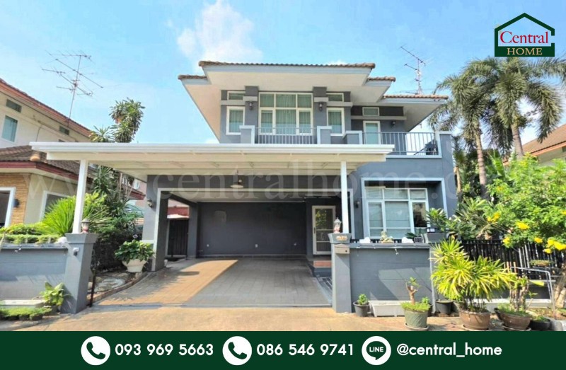 บ้านเดี่ยว บ้านฟ้ากรีนพาร์ค ลาดพร้าว 101 พร้อมอยู่ รีโนเวทแล้ว