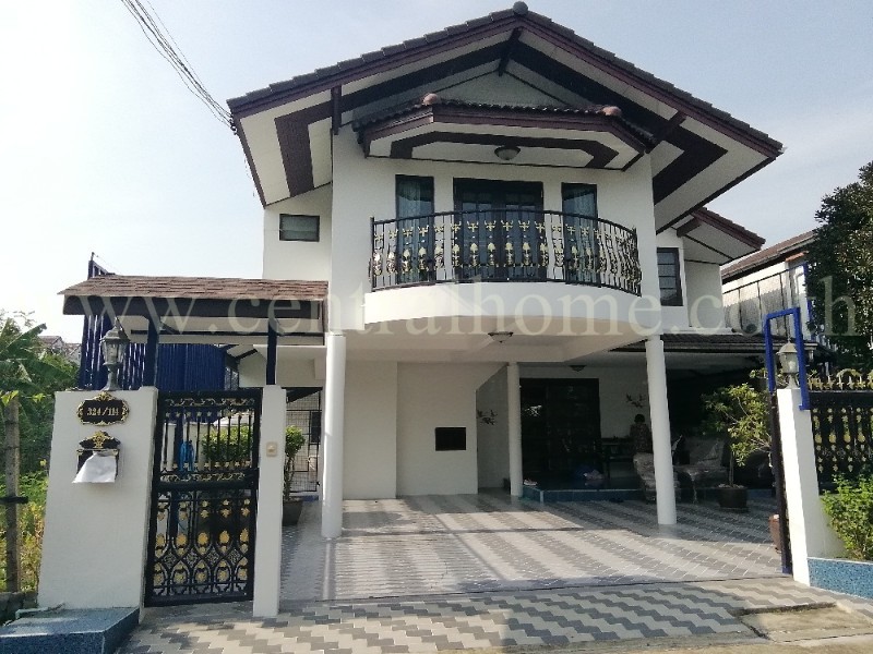 บ้านเดี่ยว หมู่บ้าน เดชา 2 ซอย รามคำแหง 78 ตกแต่งครบ