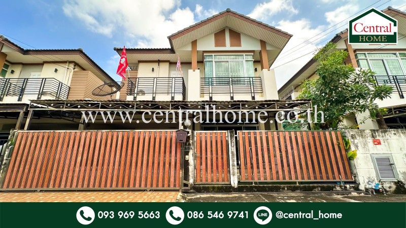 บ้านแฝด ชิชากร 2 โครงการติดถนนกาญจนาภิเษก