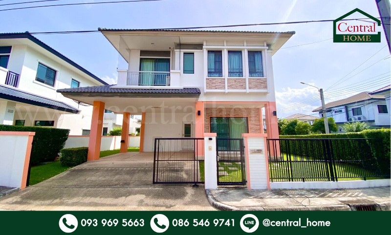 บ้านเดี่ยว มัณฑนา บางใหญ่ ใกล้รถไฟฟ้า สถานีบางใหญ่