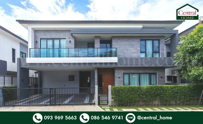 บ้านเดี่ยว เดอะ ซิตี้ บางนา บ้านใหม่ พร้อมอยู่ ใกล้ เมกะบางนา