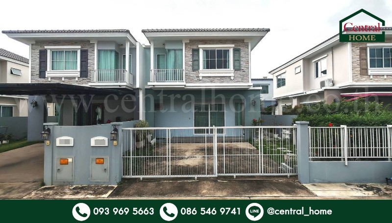 บ้านแฝด วิลลาจจิโอ เพชรเกษม - สาย 4 เฟอร์นิเจอร์ครบ พร้อมอยู่