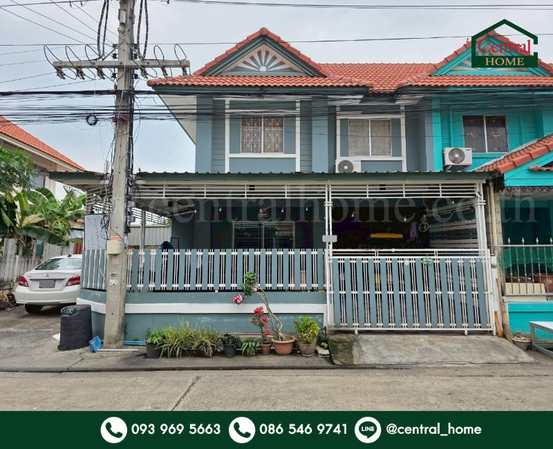 ทาวน์เฮาส์ พฤกษา ดี รังสิต - คลอง 3 หลังริม